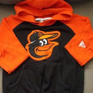 Boys Adidas Orioles sweatshirt